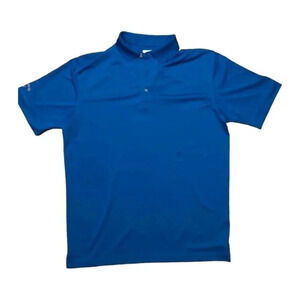 Callaway Opti Dri  Men’s Polo Size Medium M Blue Plain‎